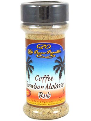 Chile Pfeffer Republik Kaffee Bourbon Melasse Rub, 5oz