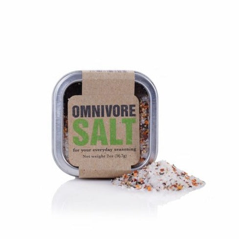 Omnivore Salz 2 Unzen Zinn – 6 Dosen x 2 Unzen Fall