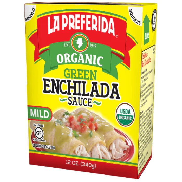 La Preferida Enchilada Sauce grün Tetra Pak, 12 Oz – Packung mit 10 Stück