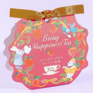 Bring Happiness Tee – Beeren und Apfel