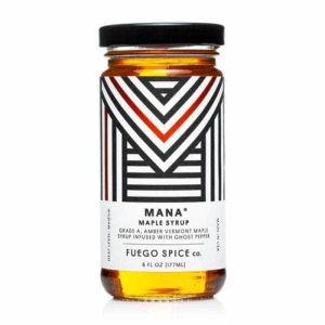 Fuego Spice Co – Sirup Maple Mana, 6 Floz (Packung mit 12 Stück)