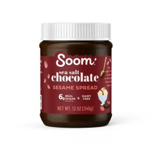 Soom Schokolade Meer Salz Sesam Verbreitung