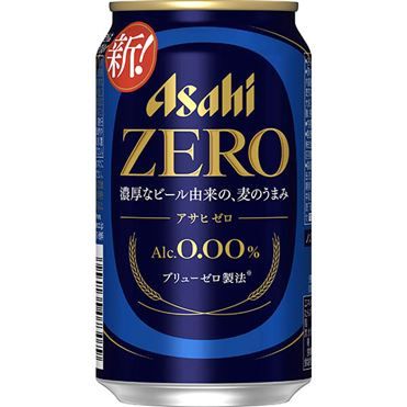 Asahi, Japanisch Alkoholfrei, Biergeschmacksgetränk, “ Asahi Null”, 350ml