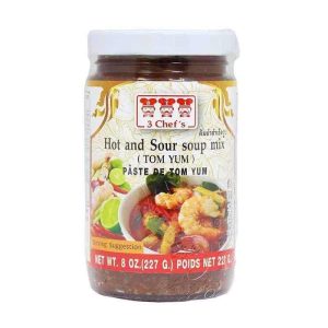 3 Chef's Hot und sauer Soup Mischung (Tom Yum)