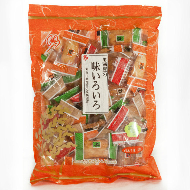 Japanisches ARARE Reis Crackers Sortiment Set Made in JAPAN Minoya – KURUMIRA Shop