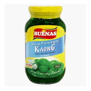 Buenas Zuckerpalmenfrucht Kaong in Sirup (grün)