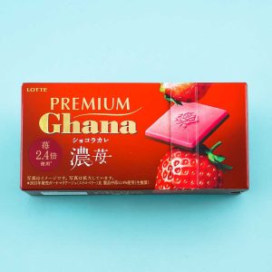 Lotte Premium-Ghana-Schokolade – Erdbeere