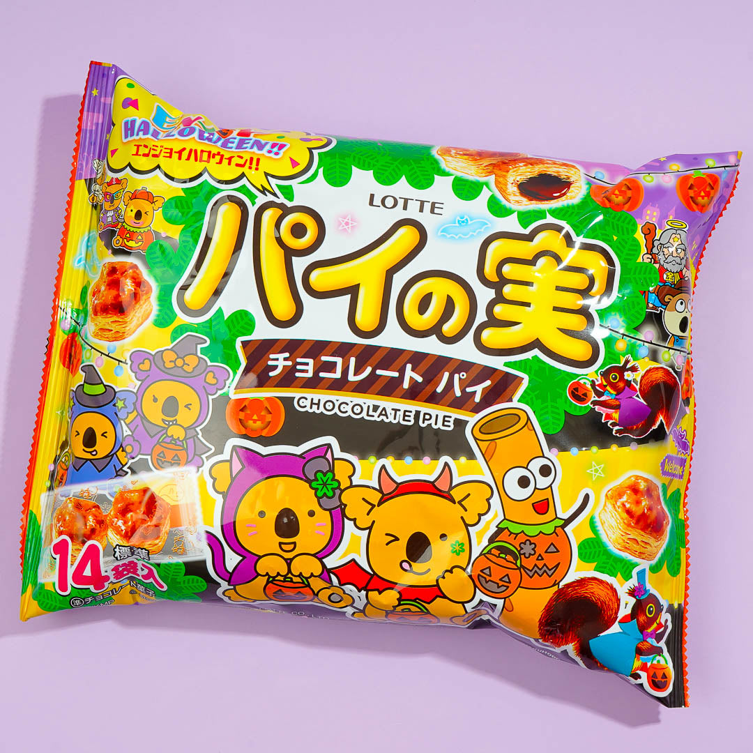 Lotte Pai no Mi Halloween Gebäck Share Packung