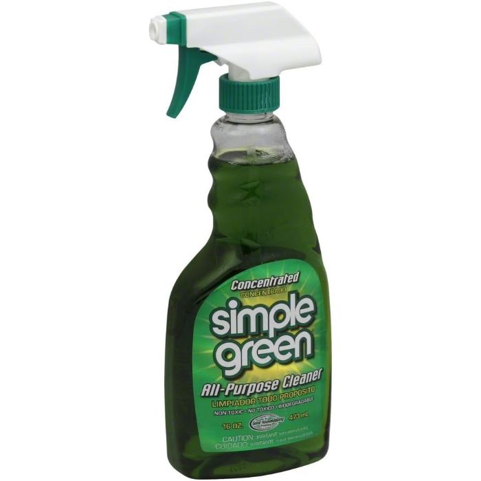 Simple Grün – Reiniger Allzweck-Spray, 16 OZ – Packung mit 12