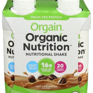 Orgain Protein Ready-to Drink Matcha 4-Pack Bio 44 fo – Packung mit 3