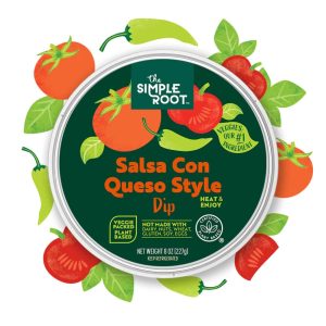 die einfache Wurzel – salsa con queso style dip 8 oz – (Packung mit 6)