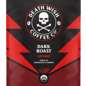 Death Wish Bio dunkel gebratener Kaffee, 34 Unzen.