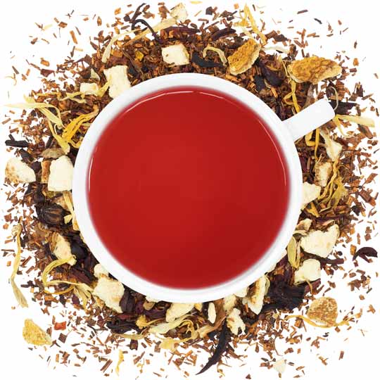 Organisches Blut Orange Rooibos Bulk (durch das Pfund)