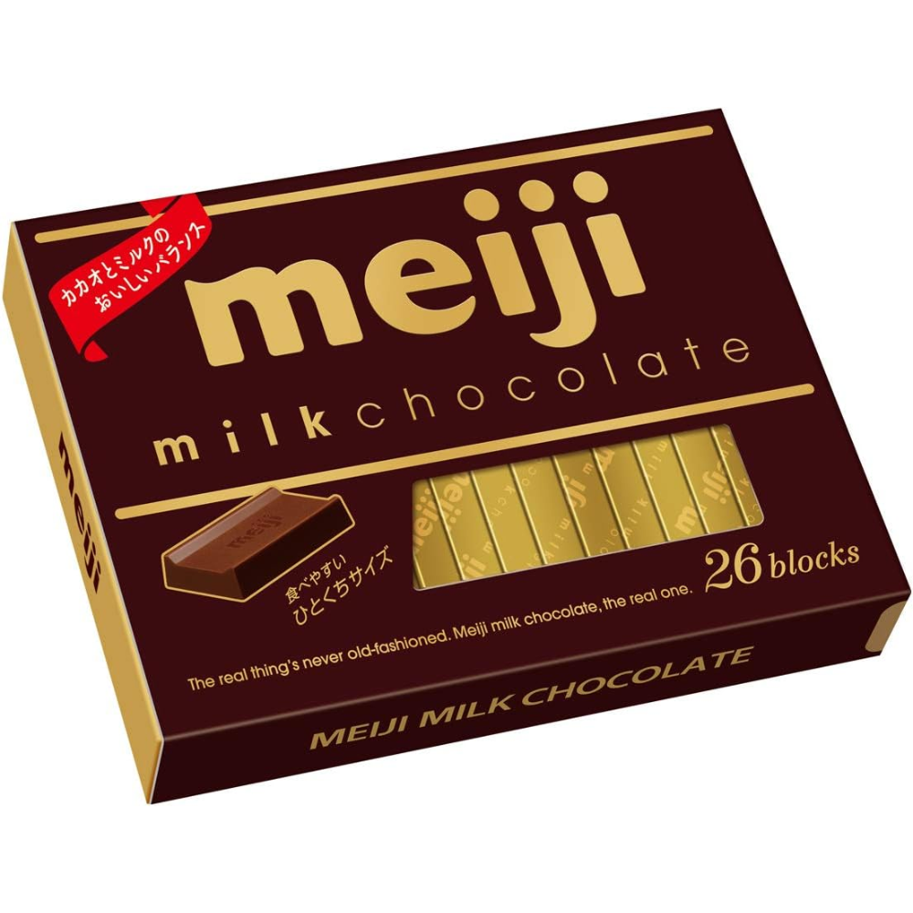 Meiji Milchschokolade-Box 120g – Hergestellt in Japan – Tokyo Sakura Mall
