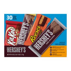 Hershey’s Vielfältiges Pack, 30 Riegel in voller Größe