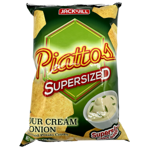 Jack ‘n Jill – Piattos Sour Creme und Zwiebel (übergroß) – 170 g