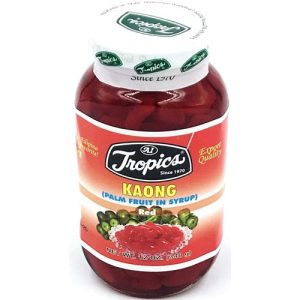 Tropics Kaong – Palmfrucht in Sirup – Rot – 12 OZ