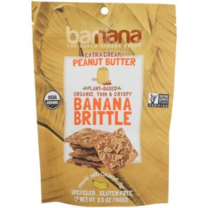 Barnana Erdnussbutter Banane spröde, 3,5 Unzen