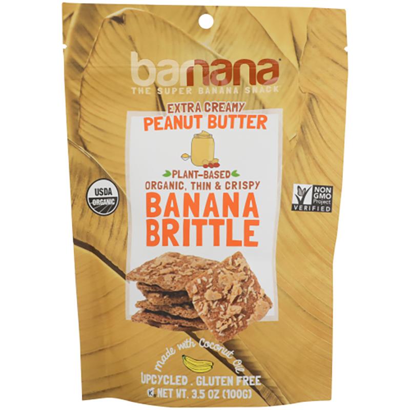 Barnana – Erdnussbutter Banane Brittle, 3,5 Unzen