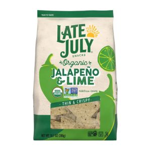 Late July – Restaurant Style Jalapeño Tortilla Chips, 10,1 Unzen Packung o