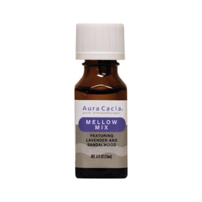 Aura Cacia Essential Solutions Mellow Mischung, 0,5 oz – Packung mit 1 Stück