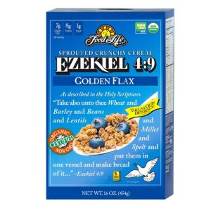 Food For Life Getreide-Ezekiel goldener Flachs Bio, 16 Unzen Packung mit 6