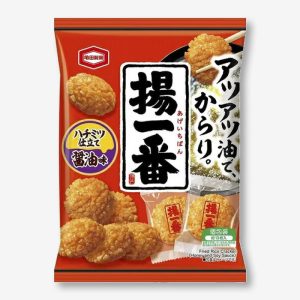 Kameda Age Ichiban Fried Reis Cracker – Honig Sojasauce