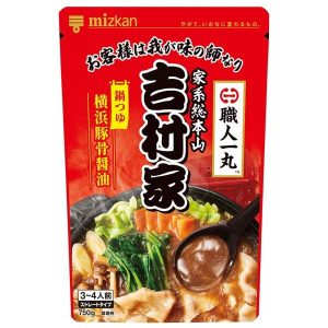 Mizkan , iekei sonhonzan yoshimuraya yokohama tonkotusu syoyu nabe tsuyu – 750g