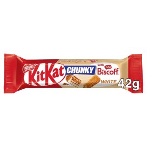 Kitkat Chunky weiß mit Lotusbiscoff