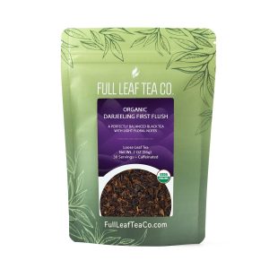 Bio-Darjeeling erste Flush-Detailbeutel – Gehäuse von 6
