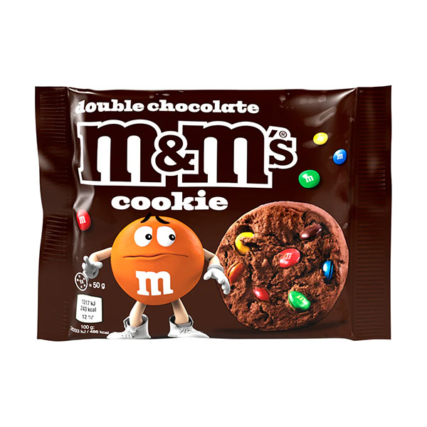M&M Doppelte Schokolade Keks