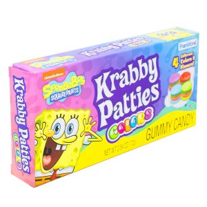 Spongebob Squarepants Krabby Patties Colors Fruchtgummi Süßigkeiten