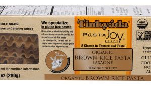Tinkyada Nudeln brauner Reis Lasagne org 10 Unzen – Packung mit 12
