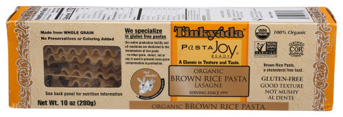 Tinkyada Pasta brauner Reis Lasagne Org 10 Oz – Packung mit 12