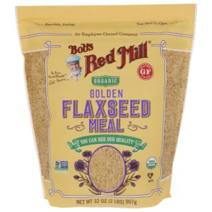 Bob’s Red Mill Flaxseed Meal, Golden, Bio, 32 Unzen Packung mit 4
