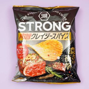 Koikeya Strong Kartoffelchips – fleischig verrückt Gewürz