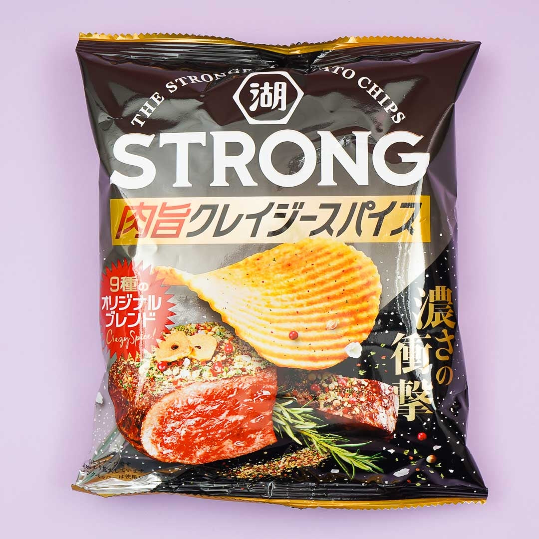 Koikeya Starke Kartoffelchips – Meaty Crazy Spice