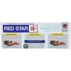 Rot Star – Quick Rise Hefepackungen 3PK, 0,75 Oz – Packung mit 18 Stück