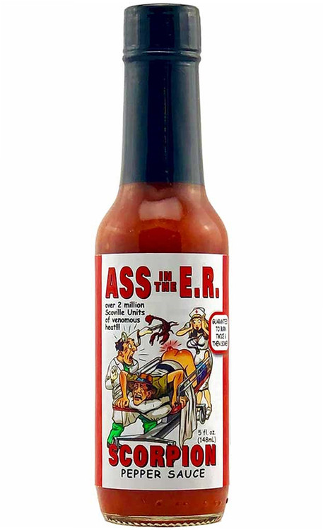 Arsch in der E.R. Scorpion Pfeffersauce, 5oz