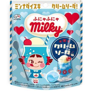 Fujiya, Funya Funya Milky, Sahne Soda schmecken weiche Süßigkeiten, – 40g
