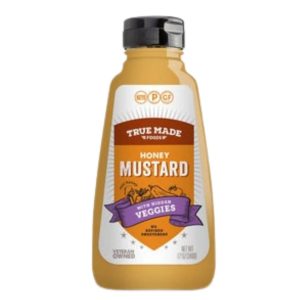 True Made Honig Senf pressen Flaschen – 6 Flaschen x Gehäuse – 12oz