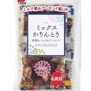 Sanko, Mix Karintou, 3 kinds assot, Fried Snack with Zuckergras, – 114g