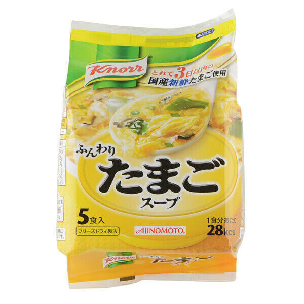 Ajinomoto, Knorr, Instantsuppe, Ei, 5 Tassen