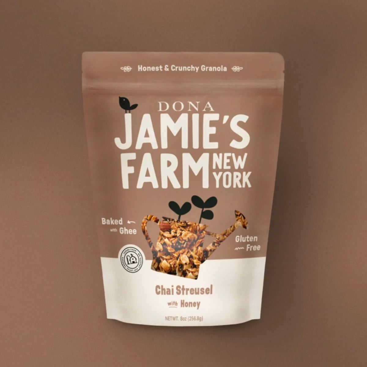 Jamie's Farm Granola Chai Streusel mit Honigbeutel – 6 Beutel x 8 oz Etui