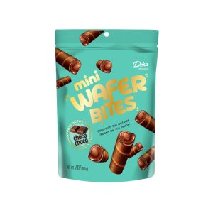 Deka Waffel beißt Choco-Chokogeschmack (Indonesien)