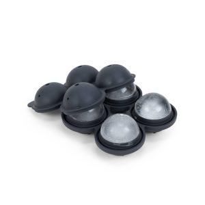 Sphere Ice Cocktail Silicone Ice Tray: Anthrazit