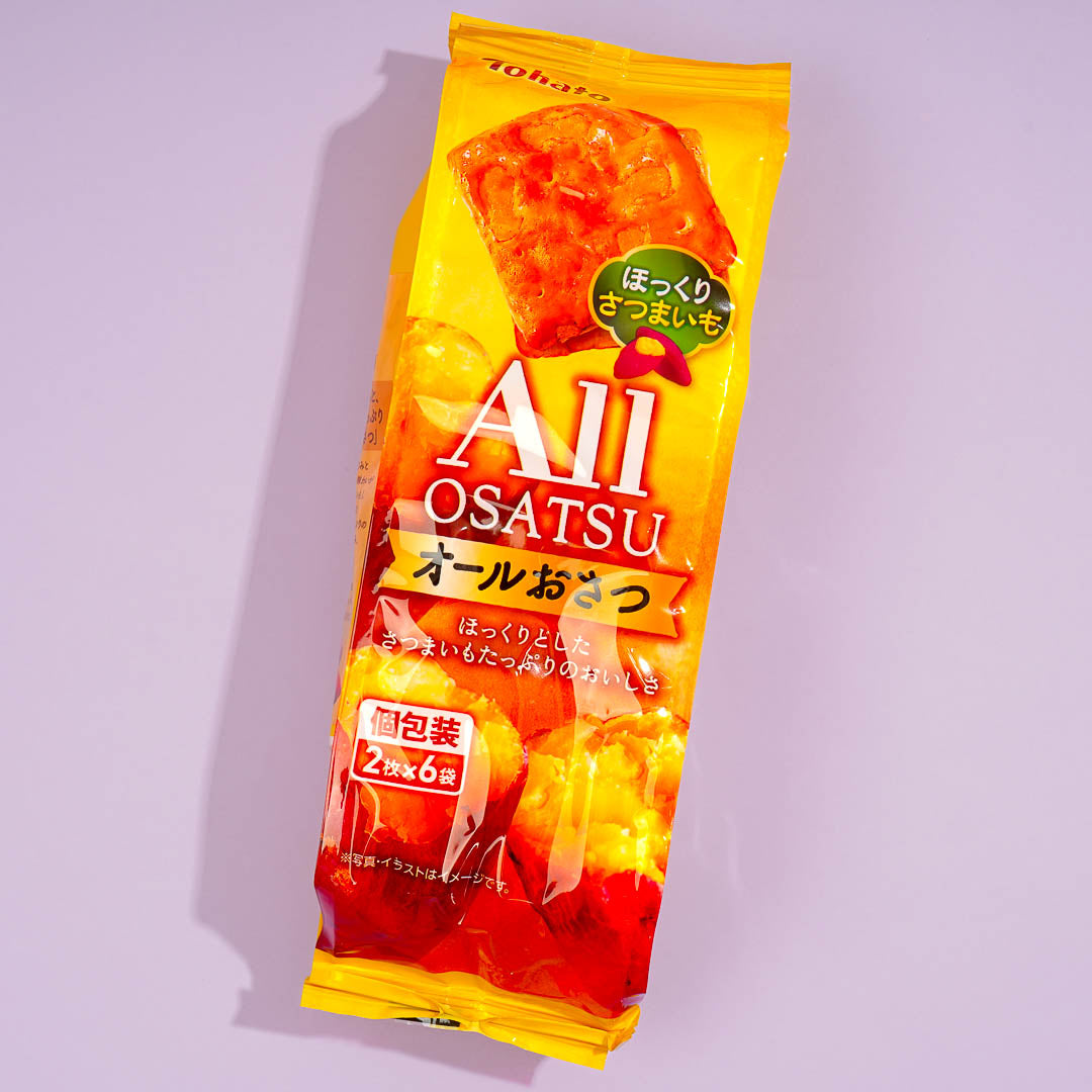 Tohato Süßkartoffel Osatsu knusprig Kuchen Snacks