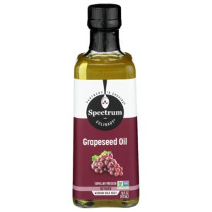 Spectrum Naturals – Grapeseed Öl raffiniert, 16 Fl oz . Packung mit 1