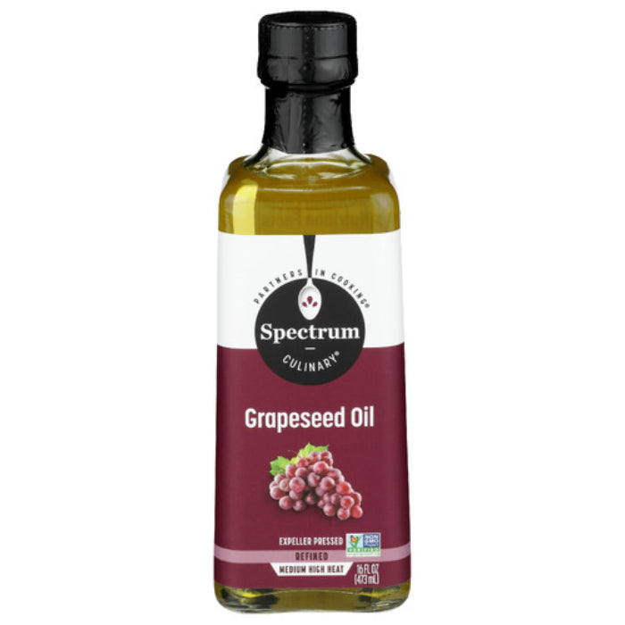 Spectrum Naturals – Traubenkernöl raffiniert, 16 fl oz – Packung mit 1