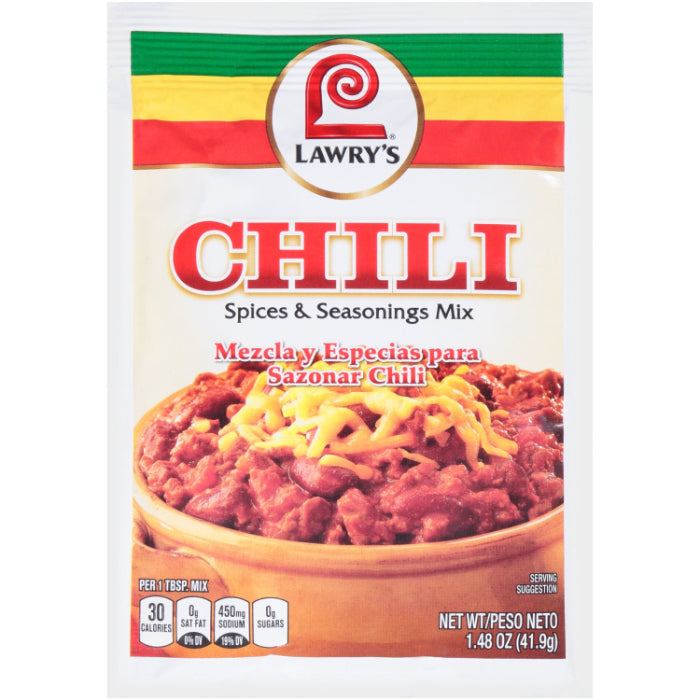 Lawry's – Chili Gewürzmischung, 1,48 Oz – 12er Packung